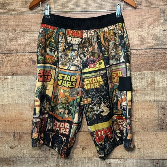 🌻Star Wars Men’s Board Shorts Swim Trunks size Medium - Picture 5 of 7